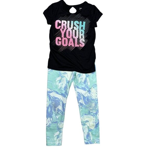 Jumping Beans Active Outfit Girls Size 5 - Picture 1 of 8